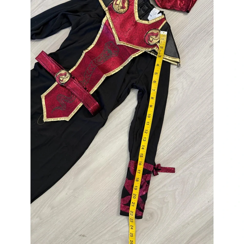 Snake Venom Ninja Boys Costume Girls Jumpsuit Halloween Cosplay Size Small 4-6